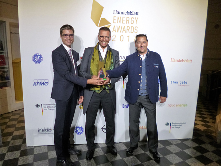 Karmeliten Brauerei wins the Handelsblatt Energy Award