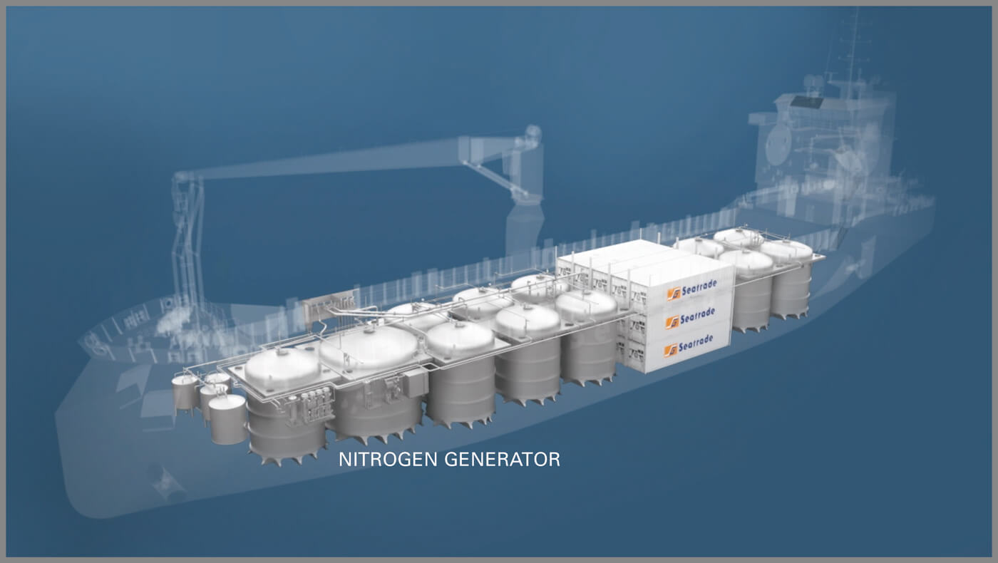 For the storage of juices and fruit juice concentrates, the shipping company Seatrade relies on the tanks of the German plant manufacturer Ziemann Holvrieka.