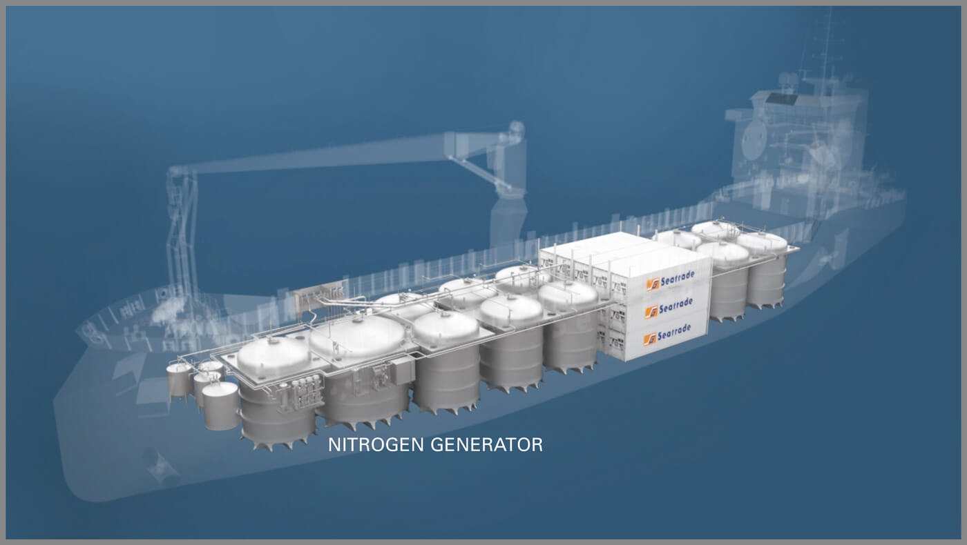 Für die Lagerung von Säften und Fruchtsaftkonzentraten setzt die Reederei Seatrade auf die Tanks des deutschen Anlagenbauers Ziemann Holvrieka.