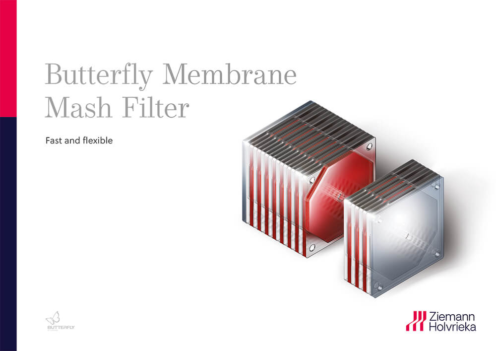 Butterfly Membrane Mash Filter